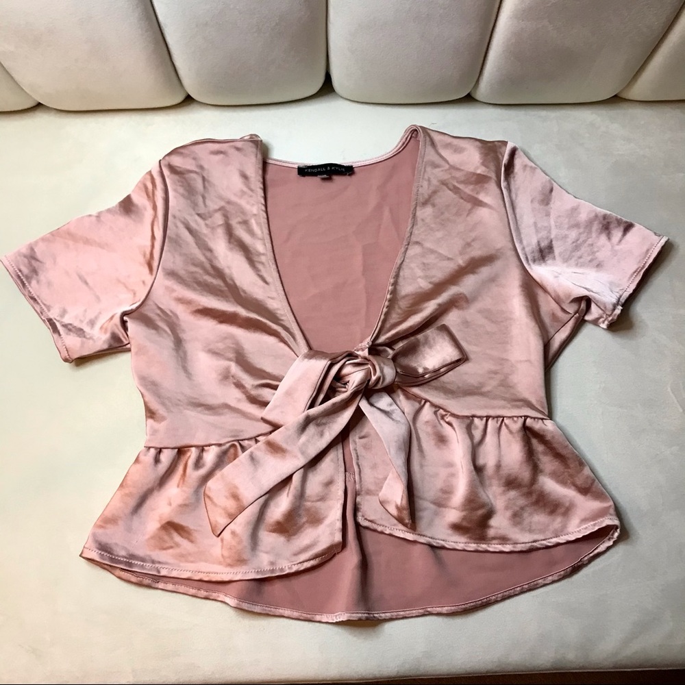 Satin Kendall & Kylie Top